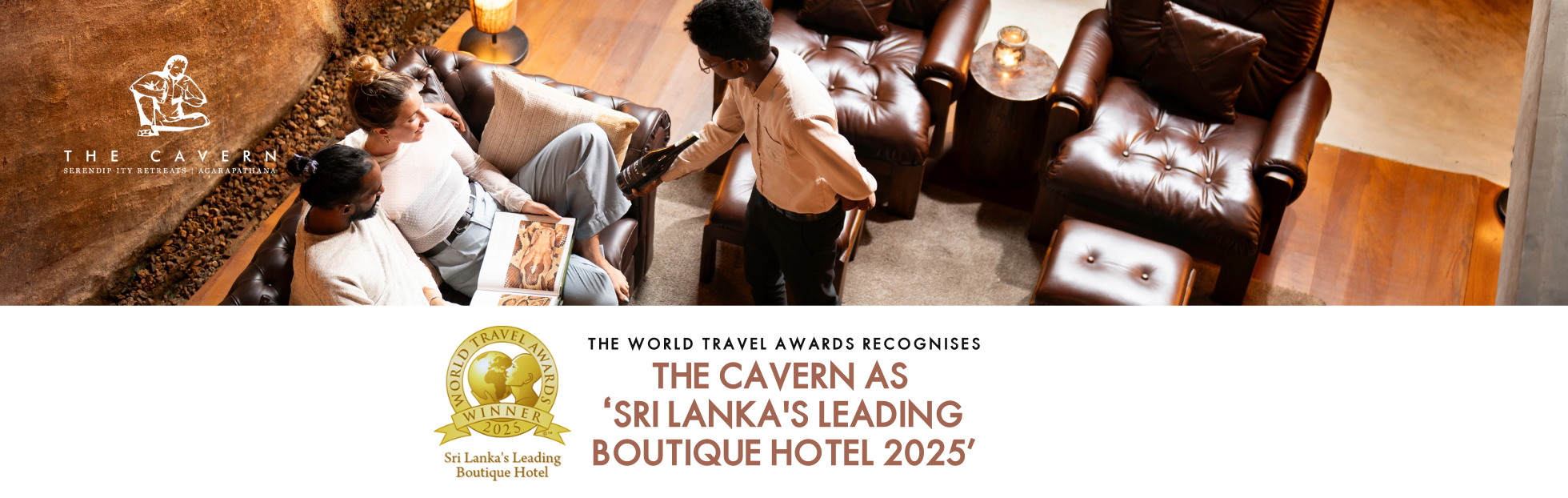 The Cavern Named ‘Sri Lanka’s Leading Boutique Hotel 2025’ at World Travel Awards
